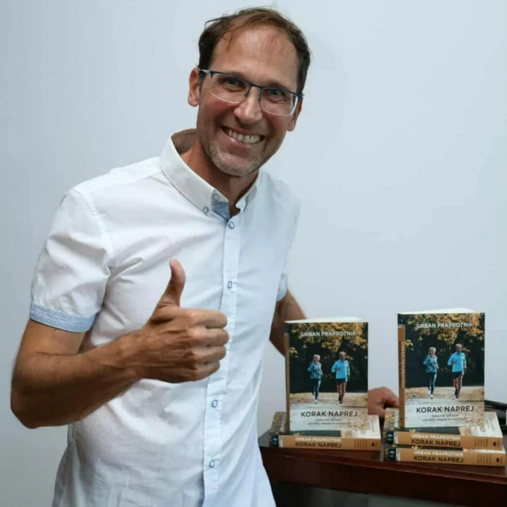 Urban Praprotnik, avtor knjige