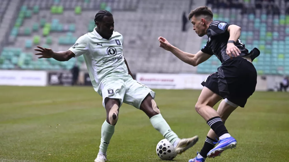 Kelvin Ofori31.1.2026 - Prva Liga Telemach PLTS Olimpija: MuraFoto: Nik Erik Neubauer