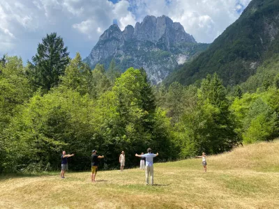 Slovenski paviljon o zvočni sledi bov&scaron;ke džamije