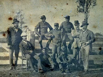 Posebna enota avstralske policije, ki je pomagala v spopadu proti Kellyevimi izobčenci. / Foto: Wikipedia