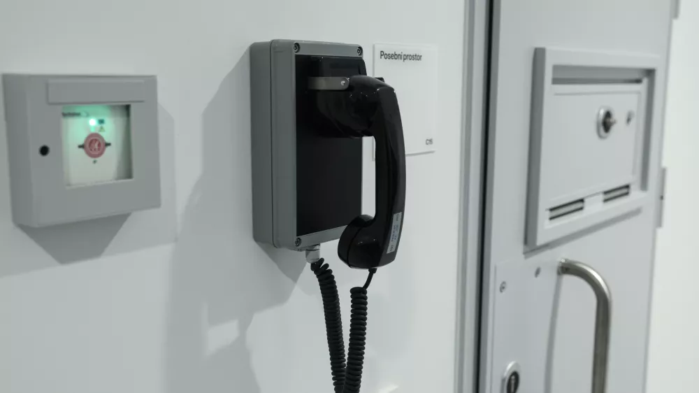 - 14.11.2025 - Novi zapor Dobrunje - celica, varovanje, ograja, pravosodje, kriminal//FOTO: Jaka Gasar