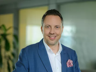 Lan Orthaber, vodja službe za korporativno komuniciranje in trajnost v podjetju A1