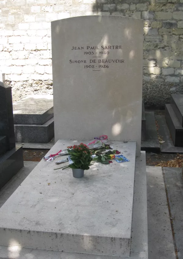 Skupaj sta pokopana na pokopali&scaron;ču Montparnasse. / Foto: Wikipedia