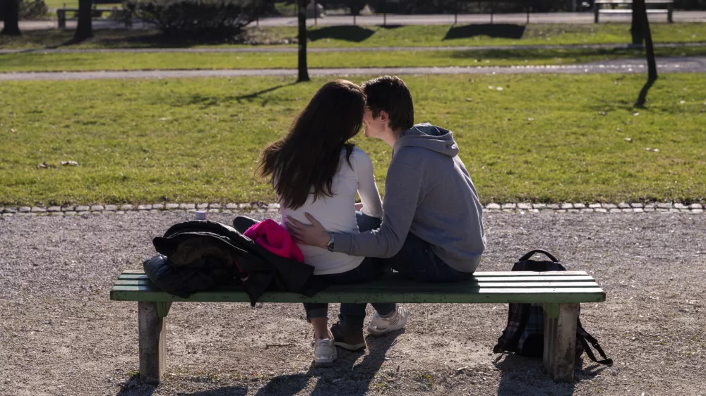 ValentinovoPark Tivoli- 14.2.2024 - Pomlad je pri&scaron;la v mesto.// FOTO: Nik Erik Neubauer / Foto: Nik Erik Neubauer