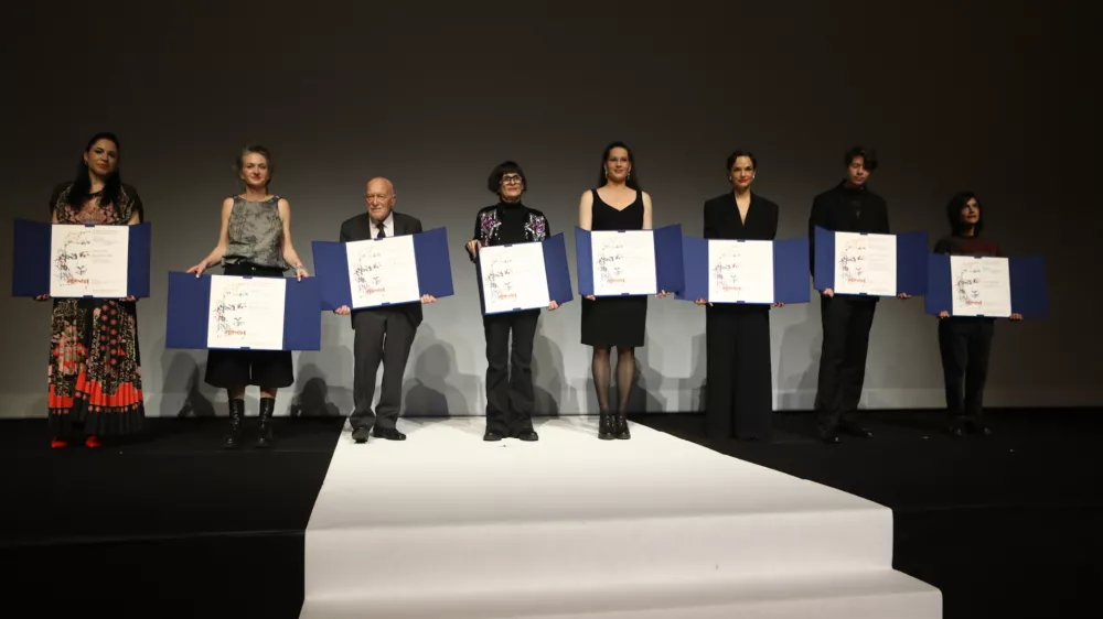 7.2.2026 - Proslava ob slovenskem kulturnem prazniku s podelitvijo Pre&scaron;ernovih nagrad in nagrad Pre&scaron;ernovega skladaFoto: Luka Cjuha