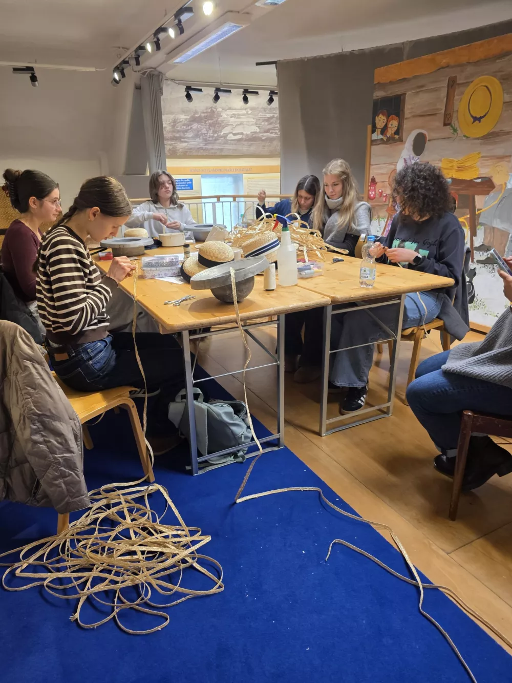 Delavnice so potekale v domžalskem Slamnikarskem muzeju. 