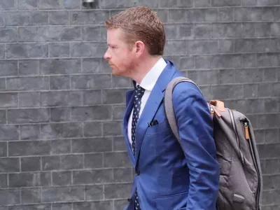 FILED - 10 October 2024, United Kingdom, London: Downing Street chief of staff, Morgan McSweeney, is pictured in Downing Street. Morgan McSweeney has quit as Prime Minister Sir Keir Starmer's chief of staff after facing pressure in the Lord Peter Mandelson scandal. Photo: Jonathan Brady/PA Wire/dpa