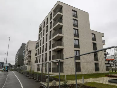 23.12.2025 - stanovanja - novogradnja - nova stanovanja - med Flaj&scaron;anovo in Kavčičevo cestoFoto: Luka Cjuha