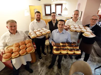 03.01.2026 -sla&scaron;čičarna Berzo, Vrhnika, krofiFoto: Tomaž Skale