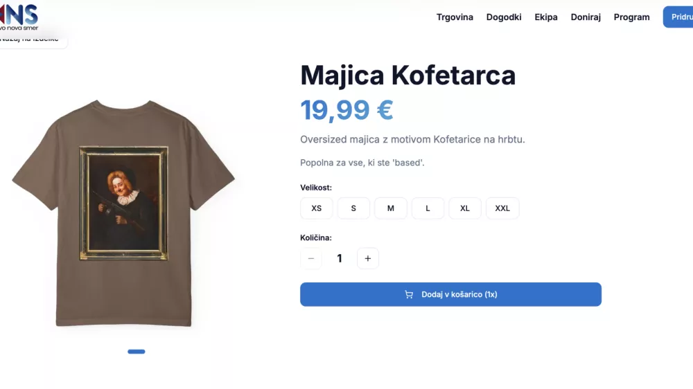 Kofetarica je kavo zamenjala za brzostrelko