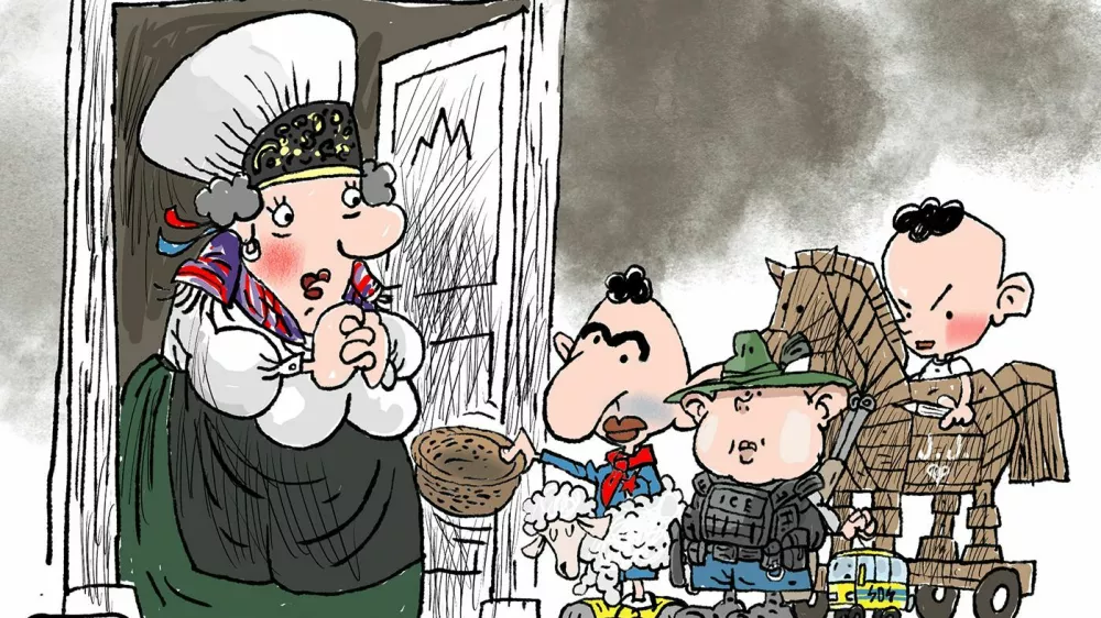 ilustracija Jože Trobec / Foto: Jože Trobec