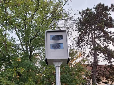 Po&scaron;kodovani radar. Foto: občina Domžale