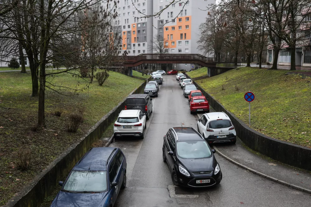 Črne točke parkiranja v ljubljanskih soseskah