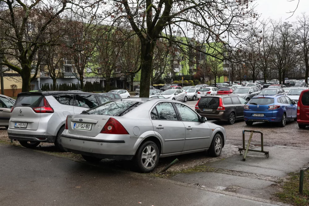 Črne točke parkiranja v ljubljanskih soseskah