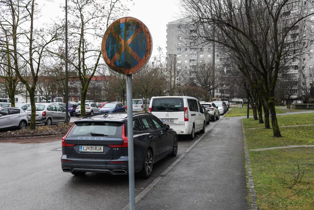 Črne točke parkiranja v ljubljanskih soseskah