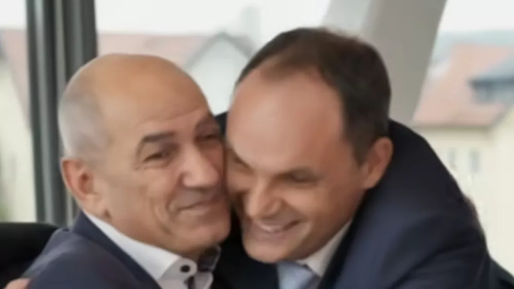 UI Anže Logar Janez Jan&scaron;a