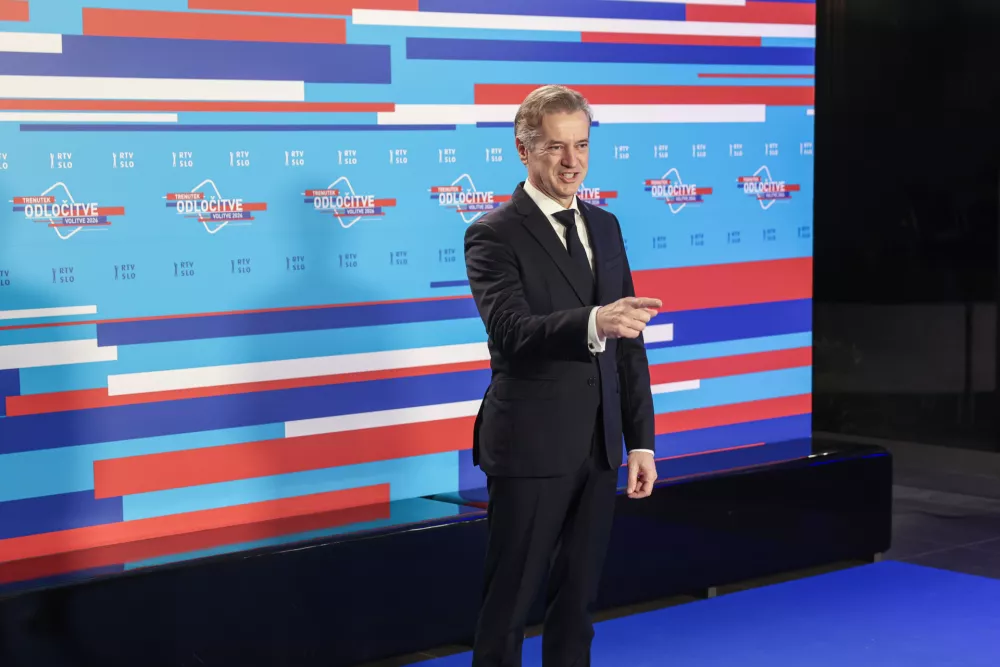 Robert Golob- 19.02.2026 - Prvo soočenje predsednikov strank na RTV SLO - parlamentarne volitve 2026//FOTO: Jaka Gasar
