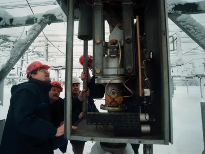 Či&scaron;čenje snega, električna napeljava