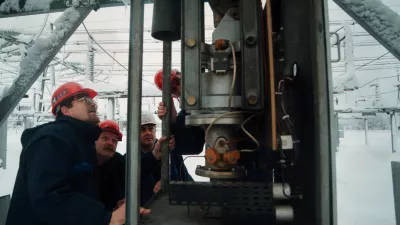 Čiščenje snega, električna napeljava