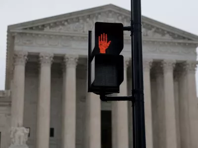 FILE PHOTO: The U.S. Supreme Court building, where justices released their opinion today striking down President Donald Trump's sweeping tariffs in Washington, D.C., U.S., February 20, 2026. REUTERS/Jonathan Ernst/File Photo