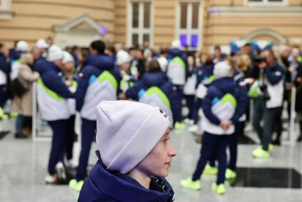 (FOTO) Slovenija bučno pozdravila junake ZOI