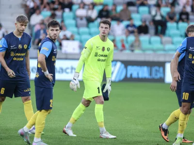 Žan Luk Leban- 03.08.2025 - nogomet - 1.SNL - Olimpija: Celje, Stožice//FOTO: Jaka Gasar