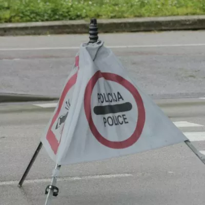 - 12.05.2016 - prometna nesreča -simbolična  ///FOTO: Luka Cjuha.