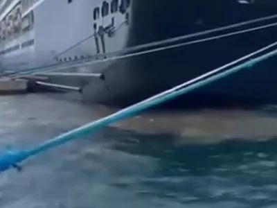 So s križarke izpustili fekalno vodo v sredi&scaron;ču Zadra?