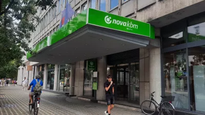 Sedež združene Nove KBM in SKB banke bo sprva na Dunajski cesti v Ljubljani. Foto:&nbsp;Luka Cjuha