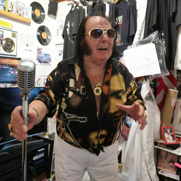 Elvis Presley fan club Slovenija, Vrtovče, Oskar Trobec, glasba, oboževalci / Foto: Nata&scaron;a Bucik Ozebek