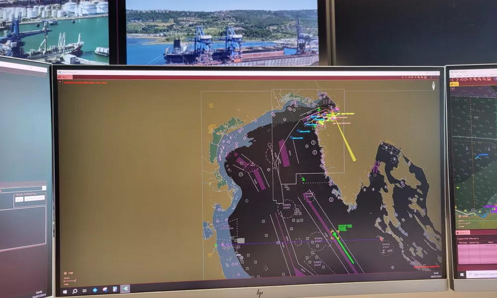 radar uprava za pomorstvo / Foto: Katja Gle&scaron;čič 