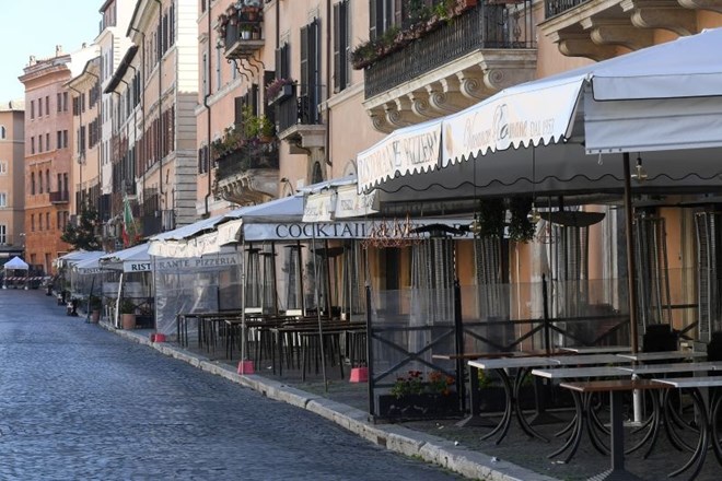 Ulice italijanskih mest danes pretežno samevajo