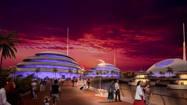 Foto: 500 milijonov dolarjev vredno mesto prihodnosti na obali Katarja