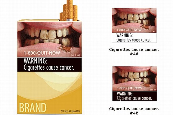 Cigarete povzročajo raka.