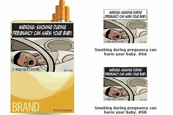 Kajenje v nosečnosti škoduje vašemu otroku.