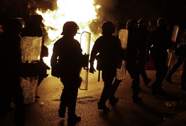 Foto:  Hudi protesti po novih nepričakovanih varčevalnih ukrepih v Grčiji