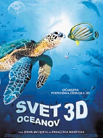 Svet oceanov - 3290 gledalcev: Ocean World 3D pravzaprav zelo izstopa med dokumentarci z naše lestvice. Film, ki so ga...