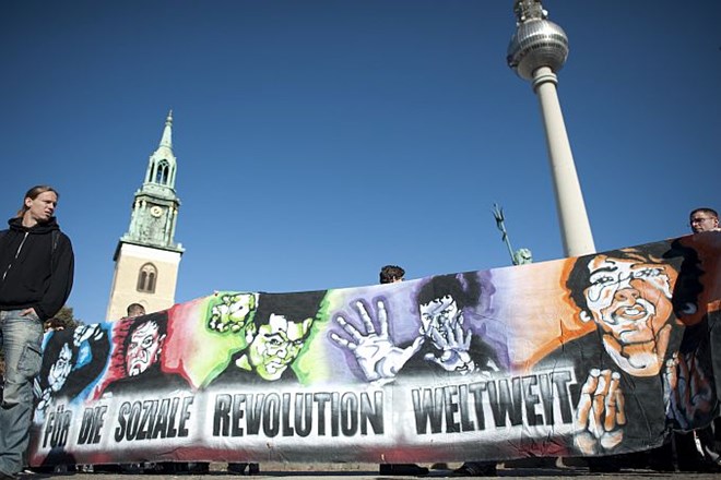 Protesti v Berlinu.