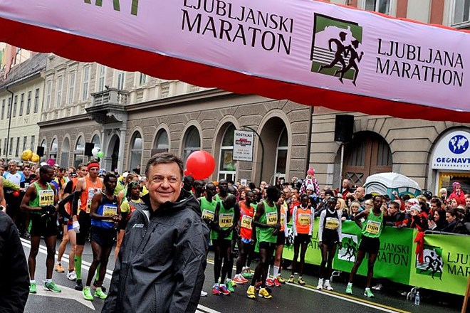 Foto: Kenijec Too z rekordom zmagal na 16. ljubljanskem maratonu