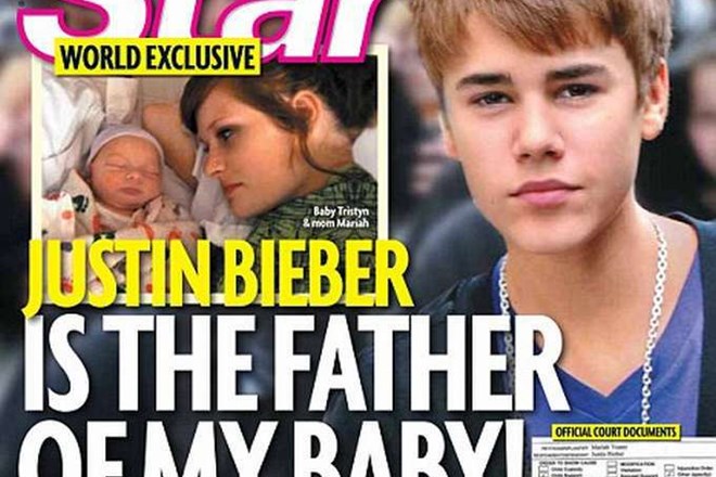 Sama sebi skopala jamo: ''Materi Bieberjevega otroka'' grozi obtožba posilstva