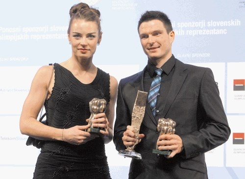 Tina Maze in Peter Kauzer sta najprej postala športnika leta po izboru slovenskih športnih novinarjev, zdaj pa so ju za...