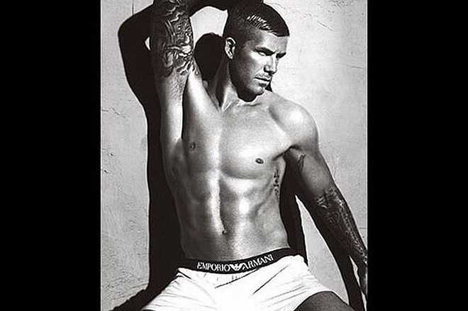 Foto: Beckhamova kolekcija seksi spodnjega perila za trgovine H&M