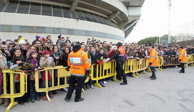 Odprti trening Barcelone si je ogledalo 13 tisoč ljudi, vstopnina ni bila ovira