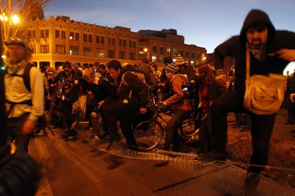 Foto: Privrženci gibanja Okupiraj uprizorili proteste v Oaklandu in Washingtonu