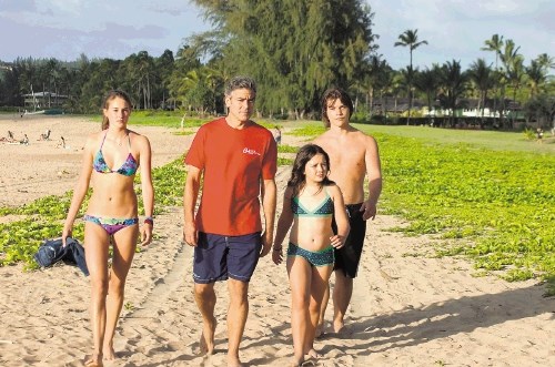 Film Potomci:  zgodba o očetu je dala Georgeu Clooneyju priložnost pokazati, kako je v resnici prvovrsten filmski igralec.