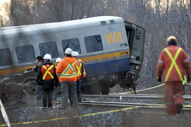 V Kanadi iztiril vlak: tri smrtne žrtve in 45 ranjenih