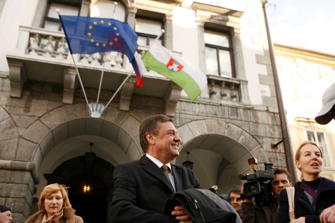 Zoran Janković ob napovedi kandidature za župana Ljubljane.