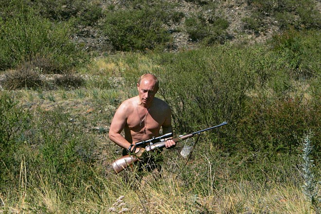 Spletni portret: Vladimir Putin, voditelj Rusije, ki želi biti alfa samec