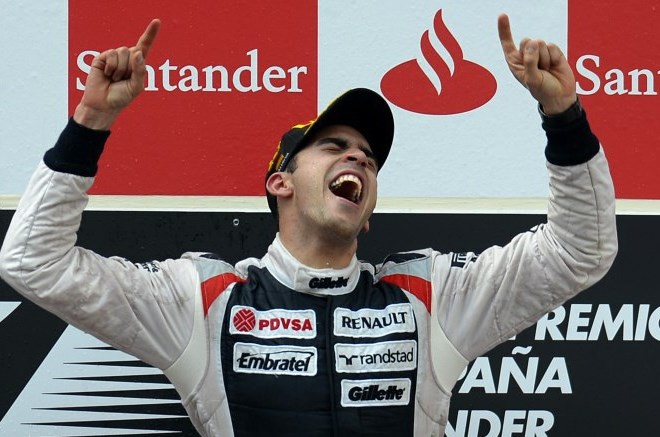 Pastor Maldonado se je vpisal v  zgodovino kot prvi Venezuelec, ki je  kdaj koli zmagal na dirki za svetovno  prvenstvo v...