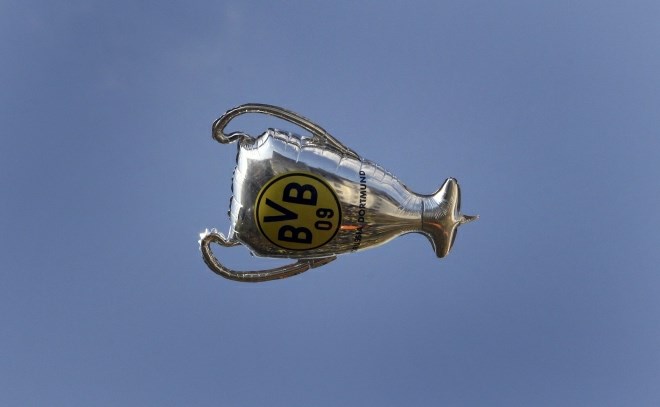 Foto: Dvojno krono Borussie iz Dortmunda proslavilo kar 300 tisoč navijačev